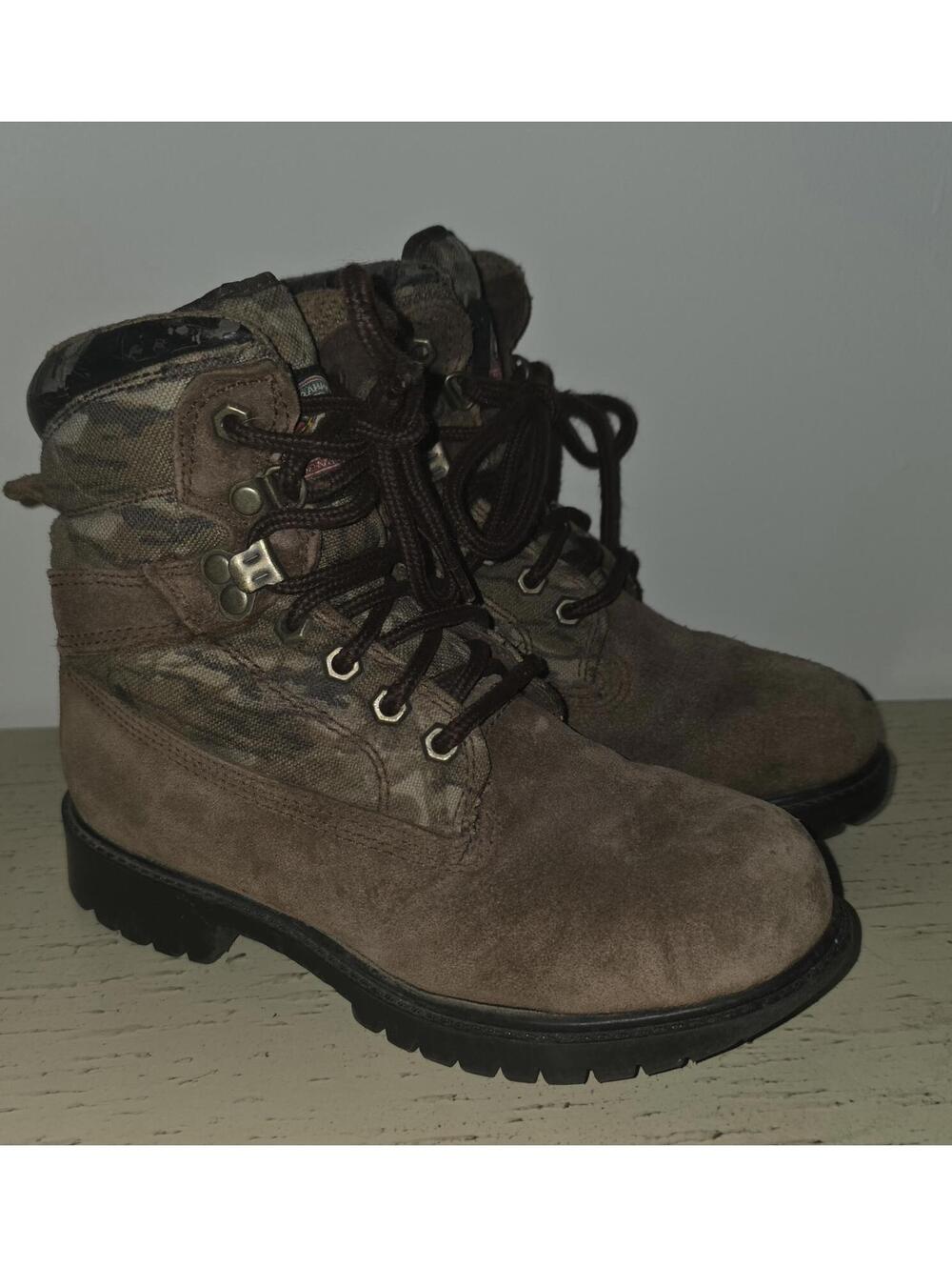 Kids Brahma Neal Camo Hunting Boots Sz 3.5